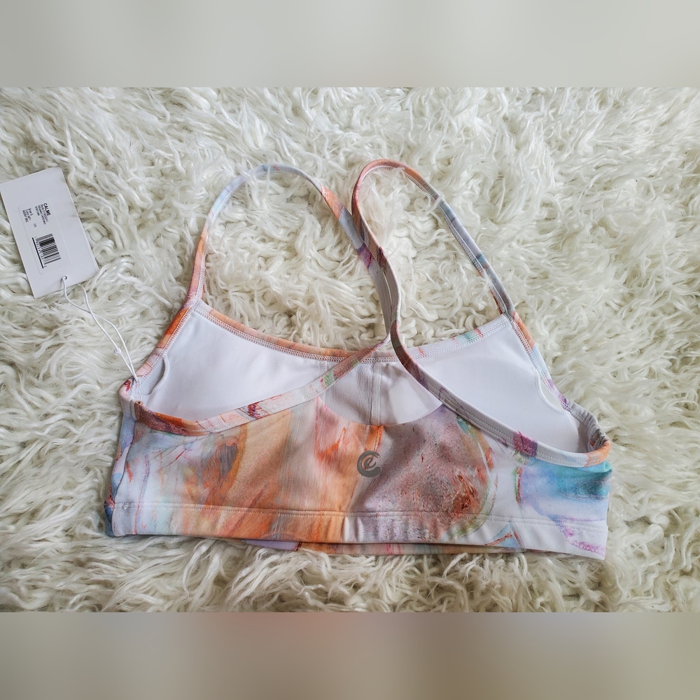 Calme by Johnny Was Endurance Crossback Sports Bra marble  nwt - Picture 6 of 6